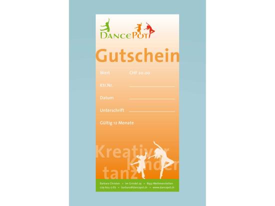 Gutschein CHF 20
